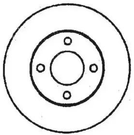 561312J JURID Тормозной диск