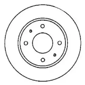 561592J JURID Тормозной диск