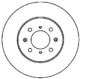 561630JC JURID Тормозной диск