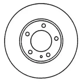 561967JC JURID Тормозной диск