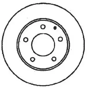 561716JC JURID Тормозной диск