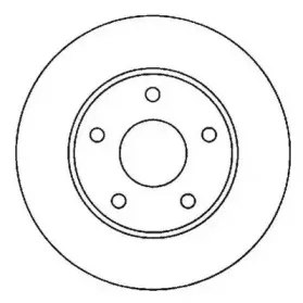 561950JC JURID Тормозной диск
