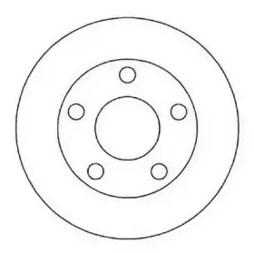 562005J JURID Тормозной диск
