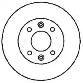 561409JC JURID Тормозной диск