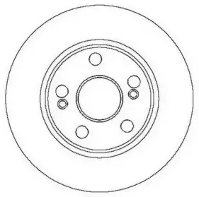 562104JC JURID Тормозной диск