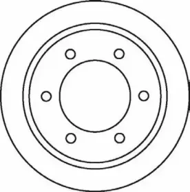 562073JC JURID Тормозной диск