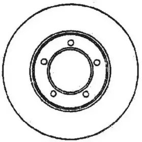 561676JC JURID Тормозной диск
