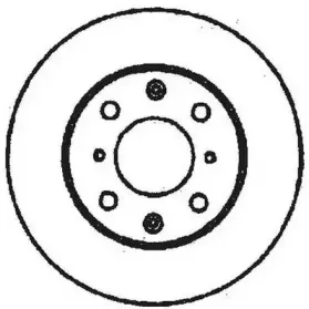 561711JC JURID Тормозной диск