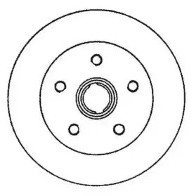 561982JC JURID Тормозной диск