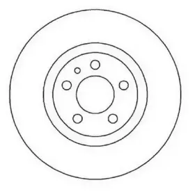 561966JC JURID Тормозной диск