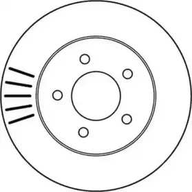562137JC JURID Тормозной диск