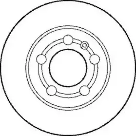 562177JC JURID Тормозной диск