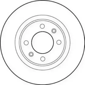 562189JC JURID Тормозной диск
