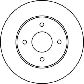 562227JC JURID Тормозной диск