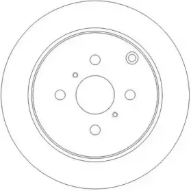 562261JC JURID Тормозной диск