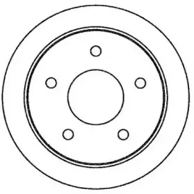 562264JC JURID Тормозной диск