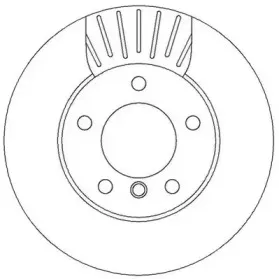 562313JC JURID Тормозной диск