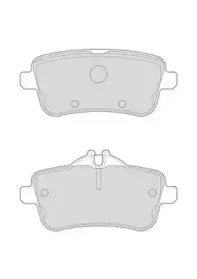 573458J JURID Комплект тормозных колодок, дисковый тормоз