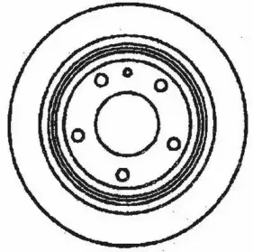 561263J JURID Тормозной диск