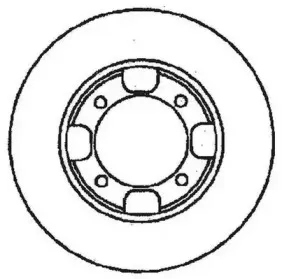 561286J JURID Тормозной диск