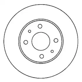 561516J JURID Тормозной диск