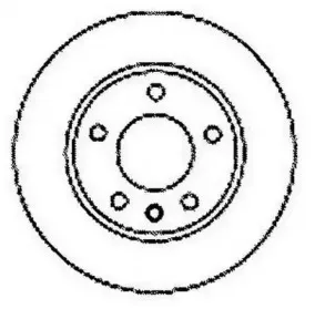 561610JC JURID Тормозной диск