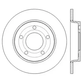 562560JC JURID Тормозной диск