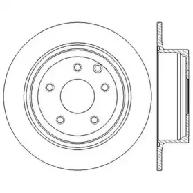 562576JC JURID Тормозной диск