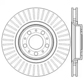 562604JC JURID Тормозной диск