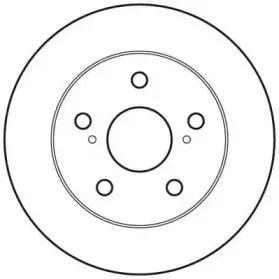 562617JC JURID Тормозной диск
