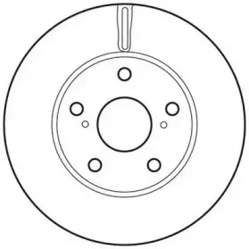 562623JC JURID Тормозной диск