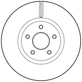 562624JC JURID Тормозной диск