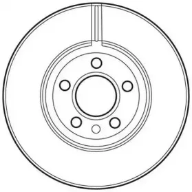 562626JC JURID Тормозной диск