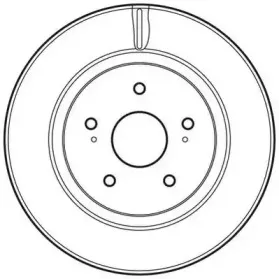 562632JC JURID Тормозной диск