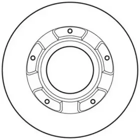 562638JC JURID Тормозной диск