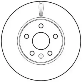 562642JC JURID Тормозной диск