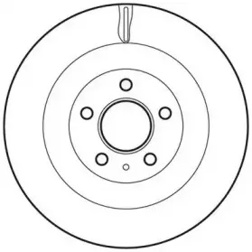 562645JC JURID Тормозной диск