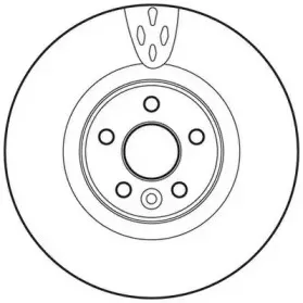 562652JC JURID Тормозной диск