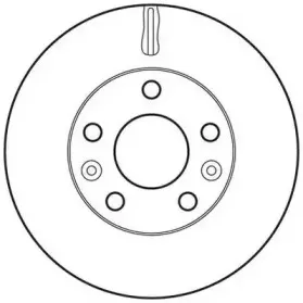 562658JC JURID Тормозной диск