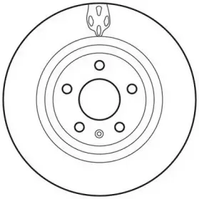 562706JC JURID Тормозной диск