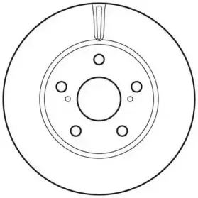 562736JC JURID Тормозной диск