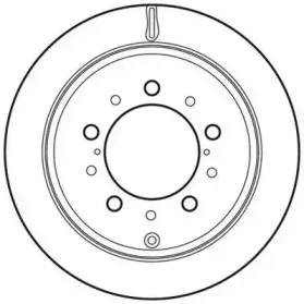 562761JC JURID Тормозной диск