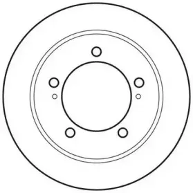 562780JC JURID Тормозной диск