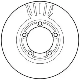 562800JC JURID Тормозной диск