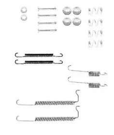 771067J JURID Комплектующие, тормозная колодка