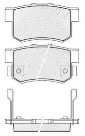 FP0537 FIT Комплект тормозных колодок, дисковый тормоз