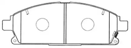 FP0691 FIT Комплект тормозных колодок, дисковый тормоз
