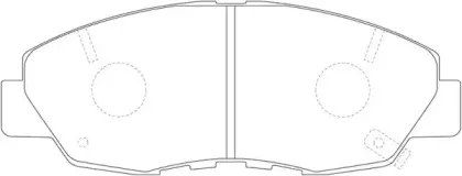 FP0764 FIT Комплект тормозных колодок, дисковый тормоз