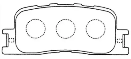 FP0885 FIT Комплект тормозных колодок, дисковый тормоз