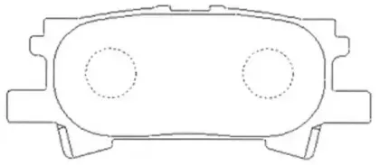 FP0996 FIT Комплект тормозных колодок, дисковый тормоз